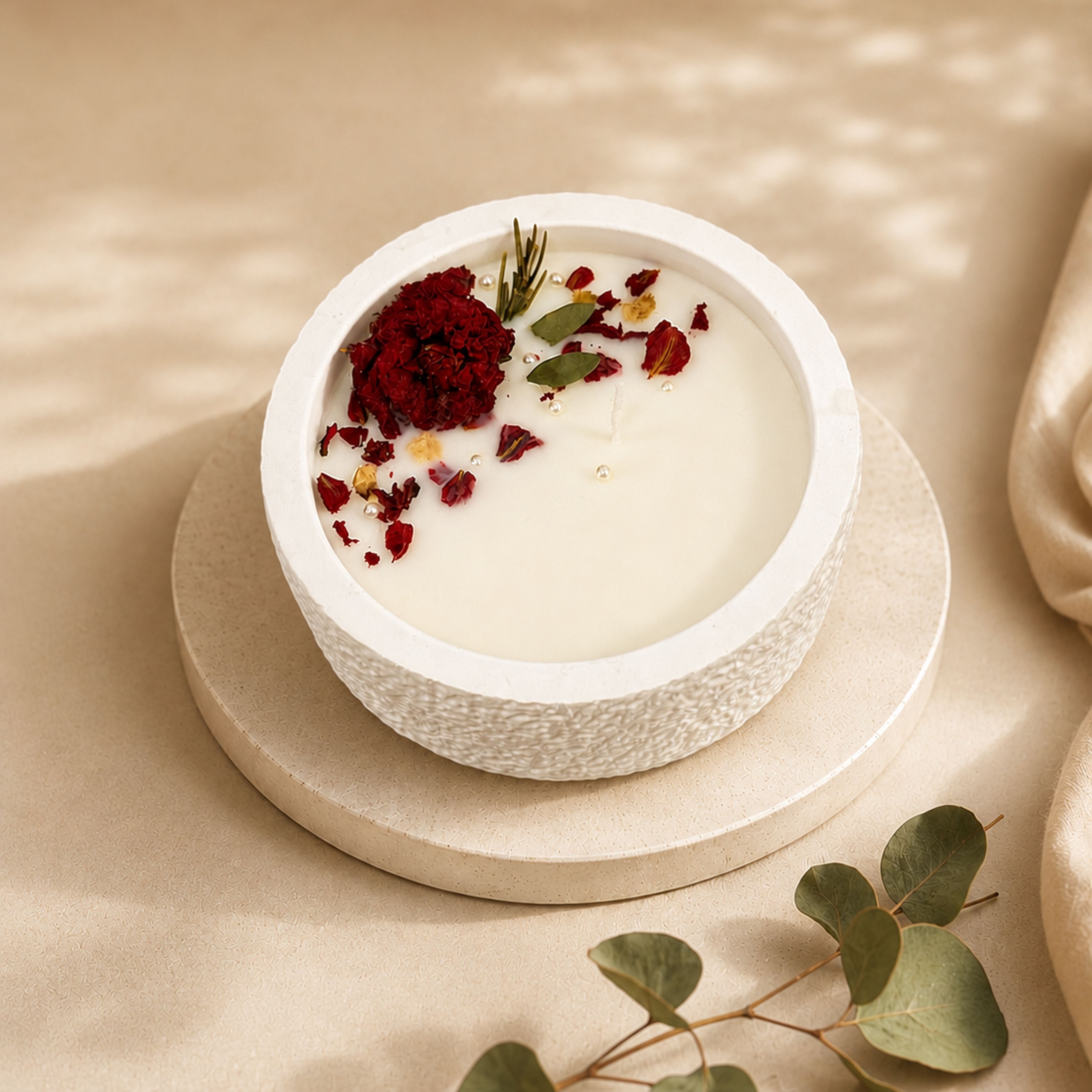 Petals & Pearl Candle