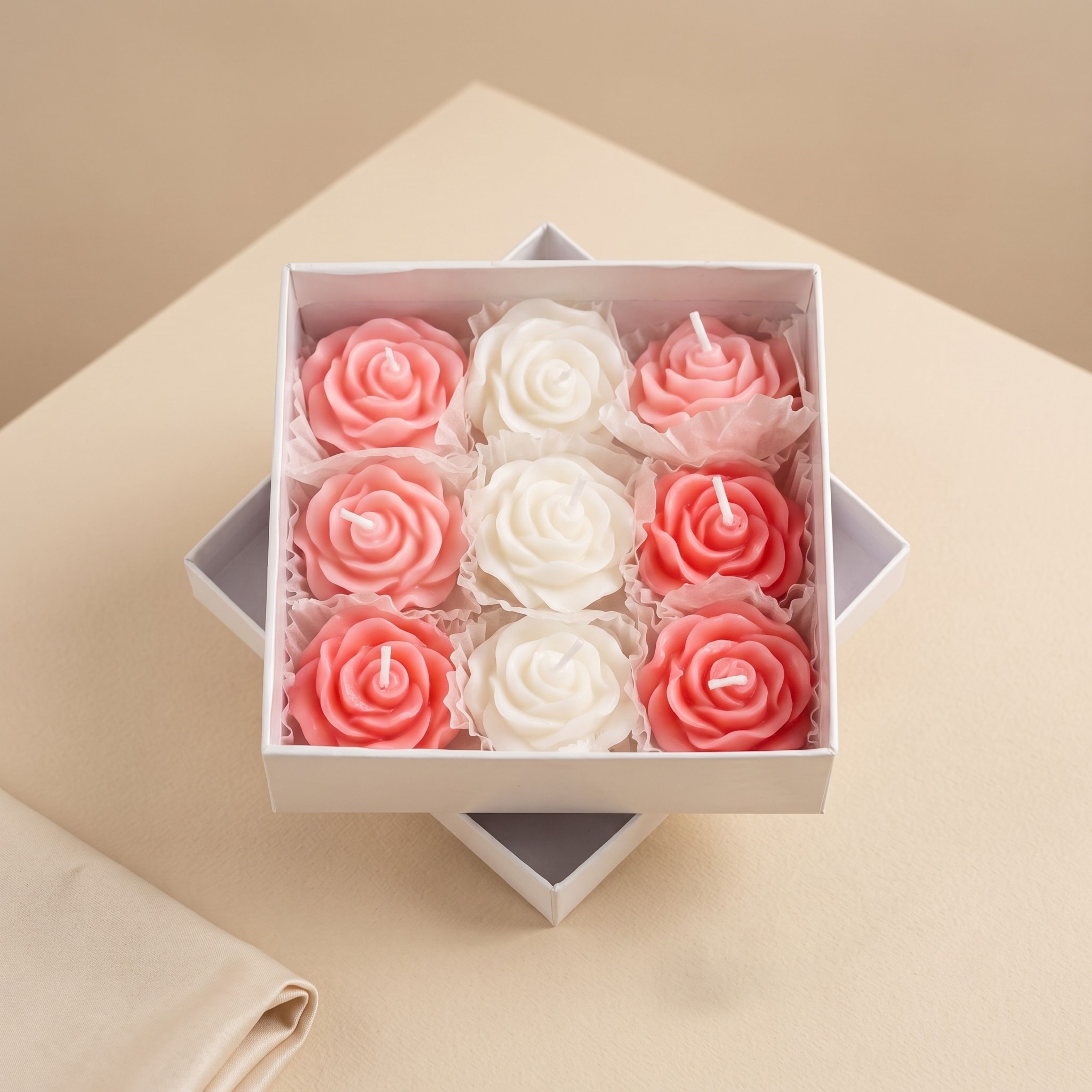 Rose Garden Candle Gift Set